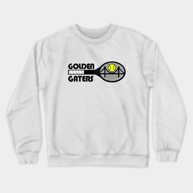 Defunct San Francisco Golden Gaters Team Tennis 1975 Crewneck Sweatshirt by LocalZonly